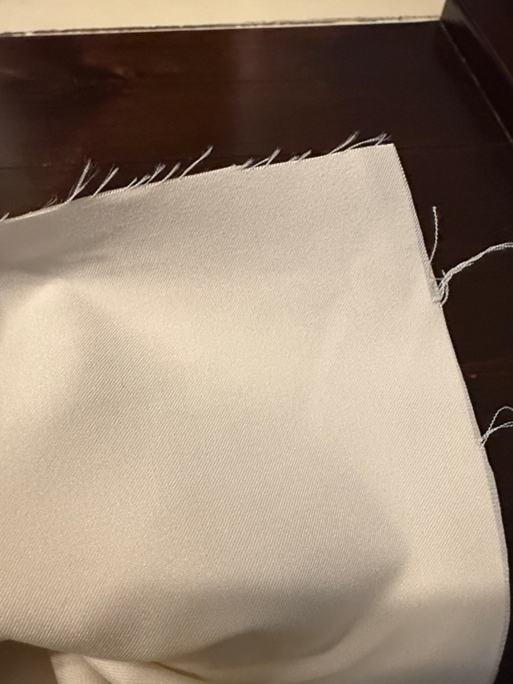 Ivory/Cream Fabric Yardage - Picture 3 of 4